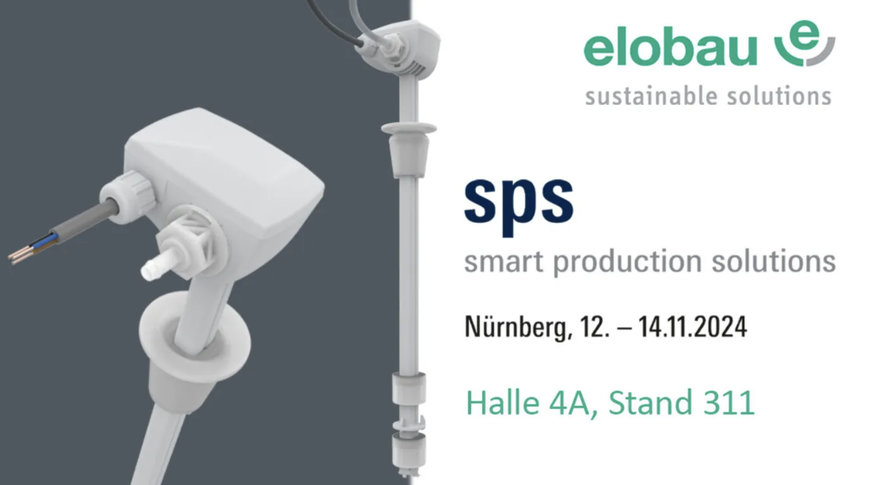 ELOBAU: Besuchen Sie uns auf der SPS 2024 in Nürnberg